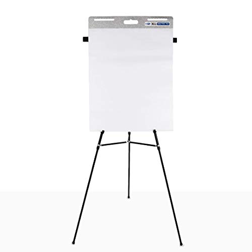 Redi-Tag Extra Xtra Easel Meeting Pad, Sticky Wall Pad/Easel Pad, Hang Vertical or Horizontal, White, 25" x 30", 30 Sheets/Pad, 2-Pack (10063)