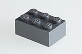 200x Lego Dark Stone Grey (Dark Grey) 2x3 Bricks Super Pack