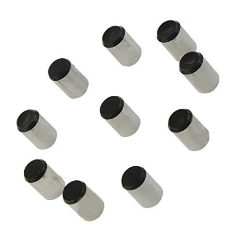 Flameer 10 pcs Dowel Pin Stainless Steel Pegs Pin Rod Fasten Elements Heavy Duty Shelf Bracket Pegs, Diameter Φ8mm - Φ8x12mm