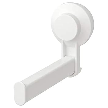 Ikea Tisken Toilet Roll Holder With Suction Cup White Amazon In