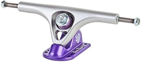 Paris V2 180mm Purple Passion Silver/Purple Longboard Trucks(Set Of 2)