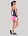 SYROKAN Women's Athletic Performance Skort With Built In Shorts Sport Skirt Hot Pink S