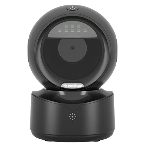 NetumScan USB Barcode Scanner Wired 1D 2D QR Barcode Reader for Supermarket Retail Store Warehouse POS System NSA5