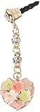 Monnel Adorable Crystal Flower Heart LOVE Cell