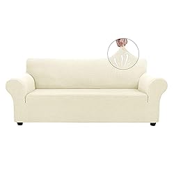 Asnomy Couch Covers for 3 Cushion Couch Stretch