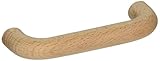 Amerock 937 Allison Value Hardware Unfinished Wood Wooden Bifold Bi-fold Door/Cabinet Hardware Handle Pull - 3
