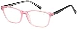 DALIX Unisex Panther Pink Hulk Colors Frames Glasses 51-17-137 (Green, Pink)