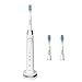 ORIA Sonic Toothbrush, Electric Rechargeable Toothbrush, Control Toothbrush with Dupont Brush Head, IPX7 Waterproof Design, 3 Optional Modes, 3 Replacement Heads, 40000 Strokes/min, for Kids, Adults