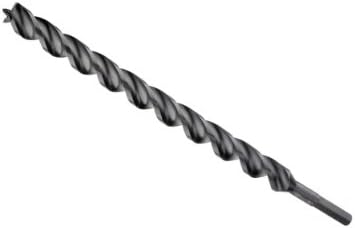 Wood Owl 1/2 inch Diameter x 7 1/2 inches Long Nail Chipper Ultra Smooth Tri Cut Auger Boring Bit PTFE Coated 03705