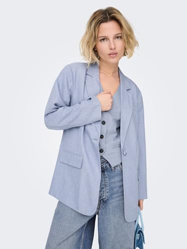 ONLY Onllinda LS Boyfr Mel TLR Noos Large Cut Blazer: Your New Essential for Women