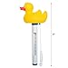 Milliard Floating Pool Thermometer Rubber Duck, Large Size with String, for Outdoor and Indoor Swimming Pools, Hot Tub, Spa, Jacuzzi and Pond, Yellow