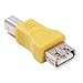 HDE USB Type A Female to USB Type B Male Adapter