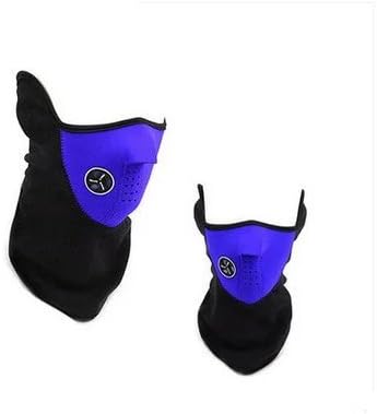 Cycling warm mask Bicycle wind warm ski masks Outdoor thermal mask full face mask(blue)