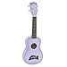 Kala MK-SD/PLBURST MaKala Dolphin Bridge Soprano Ukulele - Purple Burst
