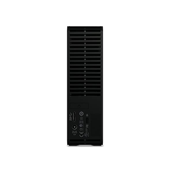 WD Elements Desktop-Speicher 6 TB (Desktop-Speicher USB 3.0-kompatibel, Zusatzspeicher für Fotos, Musik, Videos und alle anderen Dateien, stoßfest) Schwarz – Bild 4