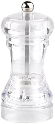 Salt and Pepper Mills Small Translucent Salt and Pepper Shaker By Mr YD