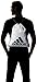 adidas Unisex Burst Sackpack, Looper White/Black, ONE SIZE