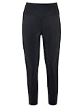 Septangle Women's Mid Waist Swim Bottom UPF 50+ Swimwear Rash Guard Sport Leggings