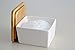 Birsppy Dash of Bleu Countertop Ceramic Salt Box with Bamboo Lid-L8