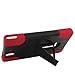 Sony Xperia Z C6603 Yuga C6606 Hybrid Case with Y Shape Stand Protector Cover - Black Red