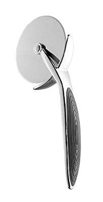 Culiri(TM) Pizza Wheel. Compact Strong Lightweight Zinc Alloy Pizza Cutter. 2.5 Inch Blade. For Homemade Pizza, Pies, and Pastries.