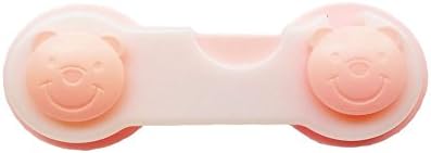Child Safety Products 5pcs baby safety cabinet locks Cupboard Drawer Fridge Lock safety first cabinet lock (5, Pink)