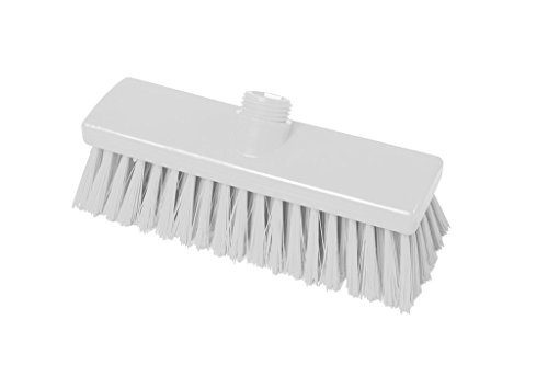 Maya Professional Tools 15011-1 Waschbürste FBK/Lebensmittelhygiene mit weichen geschlitzten Borsten, 225 mm x 60 mm, Weiß