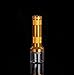 Bestpriceam Zinc Alloy Electric Metal Grinder Herb Tabacco Crusher Grinder Cracker (Gold)