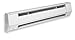KING 4K1210BW K Series Baseboard Heater, 4' / 1000W / 120V, Bright White