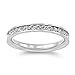 316L Stainless Steel Eternity CZ Wedding Band Ring 3mm Sz 3-10; Comes With FREE Gift Box