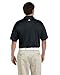 adidas Men's Climalite Textured Solid Polo (Black) (X-Large)
