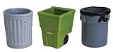 Big Mouth Toys Get Trashed 3-Pack Trash Can Shot Glasses, Assorted Set