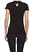 Gs-eagle Women's Printed Rock and Roll Skeleton Hand Graphic Design T-Shirt