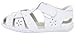 pediped Grip Nikki Sandal (Toddler),White,20 E EU (5 E US Toddler)