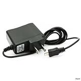 Slim Samsung Galaxy S4 Mini Smartphone Standard LED Wall Home Charger! AC / 110V-240V (Black)
