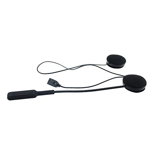 Iztor Motorcycle Helmet Bluetooth Headset,Wireless Helmet Heaphones Communication Systems for Motorbike