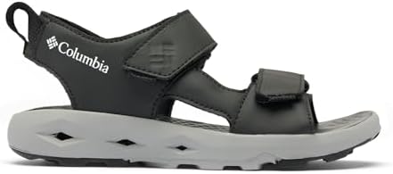 Youth Techsun Adventure Sport- und Outdoor-Sandalen, Schwarz/Weiß, 3