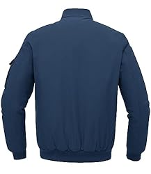 BGOWATU Men's Jacket Windproof Quilted Bomber