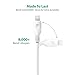 RAVPower 2-Pack 3ft 6ft MFi Certified Lightning Cable Compatible with iPhone X Xs Max XR iPhone 8 8plus 7 6 6S 6 Plus, iPhone SE 5S, iPad Mini and More