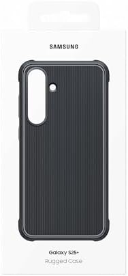 Rugged Case Cover con protezione resistente per Galaxy S25+, Black