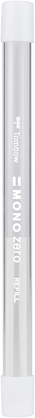 Tombow MONO Zero Eraser Refill Round Tip 2.3mm 5-Pack 57307 White view 2