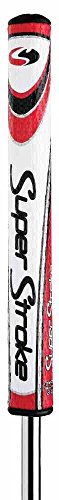 SuperStroke Mid Slim 2.0 Putter Grip, Oversized, Lightweight Golf Grip, Non-slip, 10.50"L X 1.20"W, USGA Approved, Red