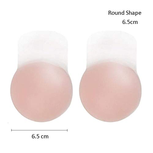 Botrong Adhesive Push Breast Boob Lift Nipple Cover Pasties Bra Shield Invisible Sticker (B)