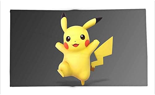 Yloveme Throw Blanket Pikachu Super Smash bros Ultimate Super Soft Blanketry for Bed Couch 35"x60"