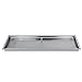 VEVOR 49x16 Inch Fire Pit Pan Stainless Steel Linear Trough Drop-in Fire Pit Pan Rectangular Table Top Fire Pit Fire Bowl,185k BTU, Double Burner