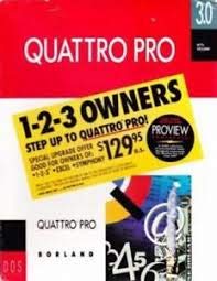 Borland Quattro Pro 3.0 for DOS