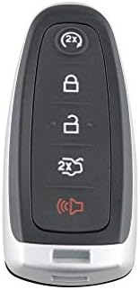 Replacement for 2011-2015 Ford Edge Explorer Remote Key Fob Shell Case+Insert Black