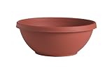 Fiskars 14 Inch TerraBowl Planter, Color Clay (54014C)