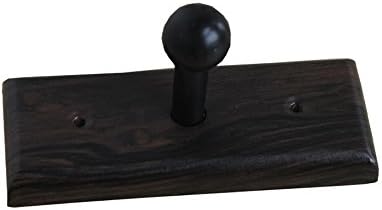 Wall Hangers Solid Wood Hook Up Clothes Hooks Hangers Towel Rack Brown ( Size : 1 hooks )