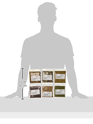 The Sprout House Amazon Six - Assorted Organic Sprouting Seeds and Seeds Mixes Sample, Pack of 6